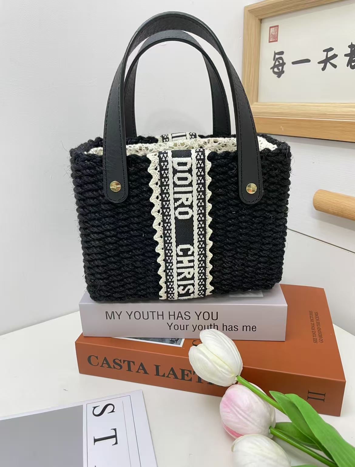 Hemp rope Diy bag(DIY materail set)