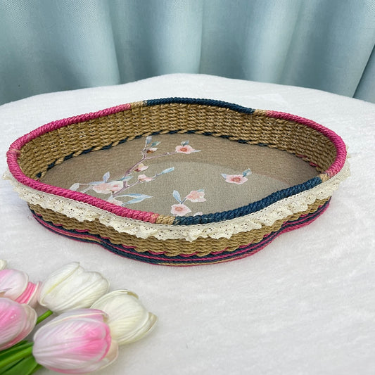 DIY TEA Tray ,Diy basket,fruit basket( DIY Material)